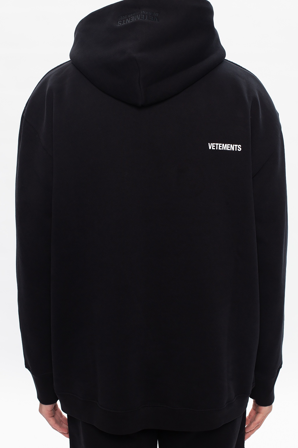 黑色Logo hoodie VETEMENTS - Vitkac 中国